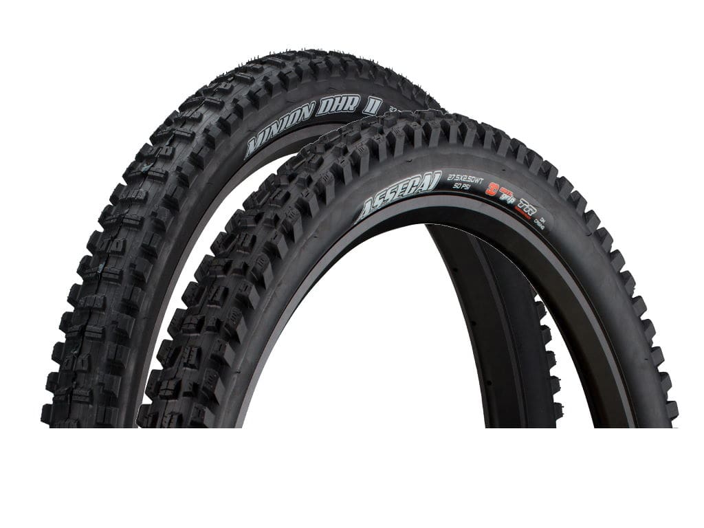 maxxis dhr2 front and rear